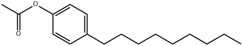 4-N-NONYLPHENOL ACETATE Structure