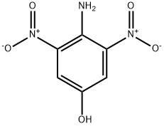 3,5-Dinitro-4-aminophenol Structure