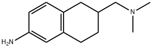 6-((diMethylaMino)Methyl)-5,6,7,8-tetrahydronaphthalen-2-aMine Struktur