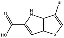 3-BROMO-4(H)-THIENO[3,2-B]PYRROLE-5-CARBOXYLICACID|3-溴-4H-噻吩并[3,2-B]吡咯-5-羧酸