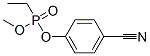 Ethylphosphonic acid methyl 4-cyanophenyl ester Struktur