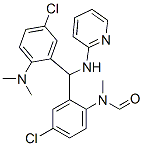 N-(4-CHLORO-2-[(5-CHLORO-2-DIMETHYLAMINO-PHENYL)-(PYRIDIN-2-YLAMINO)-METHYL]-PHENYL)-N-METHYL-FORMAMIDE Struktur