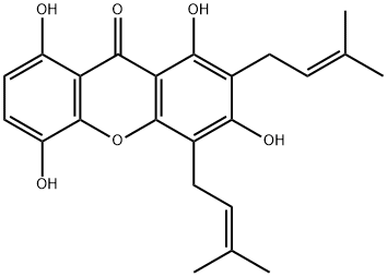 1,3,5,8-Tetrahydroxy-2,4-bis(3-methyl-2-butenyl)-9H-xanthen-9-one|1,3,5,8-四羥基-2,4-雙(3-甲基-2-丁烯基)-9H-氧雜蒽-9-酮