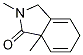 2,3,5,7a-tetrahydro-2,7a-diMethyl-1H-Isoindol-1-one Struktur