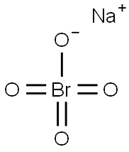 sodium perbromate Struktur