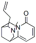 1,2,3,4,5,6-Hexahydro-3-methyl-4-(2-propenyl)-1,5-methano-8H-pyrido[1,2-a][1,5]diazocin-8-one Struktur