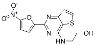 4-[(2-Hydroxyethyl)amino]-2-(5-nitro-2-furyl)thieno[3,2-d]pyrimidine Struktur
