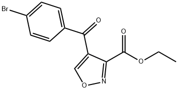ETHYL 4-(4-BROMOBENZOYL)-3-ISOXAZOLECARBOXYLATE|4-(4-溴苯甲?;?異惡唑-3-甲酸乙酯