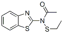 2-[(Ethylthio)acetylamino]benzothiazole Struktur