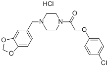 FIPEXIDE HYDROCHLORIDE Struktur