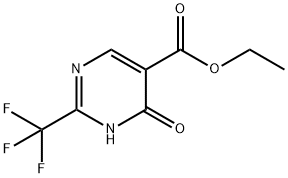 4-羥基-2-(三氟甲基)嘧啶-5-甲酸乙酯, 343-67-9, 結(jié)構(gòu)式