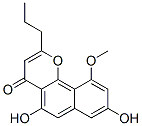 5,8-Dihydroxy-10-methoxy-2-propyl-4H-naphtho[1,2-b]pyran-4-one Structure