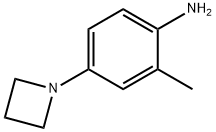 Benzenamine, 4-(1-azetidinyl)-2-methyl- (9CI) Struktur