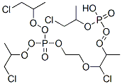 エチレングリコールビス[りん酸ビス(1-メチル-2-クロロエチル)] 化學(xué)構(gòu)造式