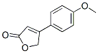 4-(4-methoxyphenyl)furan-2(5H)-one Struktur