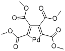 [1,2,3,4-TETRAKIS(METHOXYCARBONYL)-1,3-BUTADIENE-1,4-DIYL]PALLADIUM Struktur