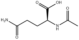 N-乙酰-L-谷氨酰胺, 35305-74-9, 結(jié)構(gòu)式