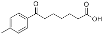 7-(4-メチルフェニル)-7-オキソヘプタン酸 化學構(gòu)造式