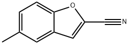 2-Benzofurancarbonitrile,  5-methyl- Structure