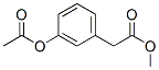3-(Acetyloxy)benzeneacetic acid methyl ester Struktur