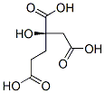 (2R)-2-hydroxybutane-1,2,4-tricarboxylic acid Struktur