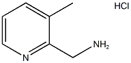 (3-Methylpyridin-2-yl)methanamine hydrochloride Struktur
