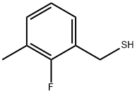 Benzenemethanethiol, 2-fluoro-3-methyl- (9CI) Struktur