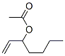 1-vinylpentyl acetate Struktur