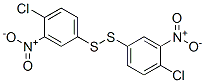 bis(4-chloro-3-nitrophenyl) disulphide Struktur
