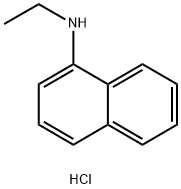 ALPHA-N-ETHYL-1-NAPHTHYLAMINE HYDROCHLORIDE Struktur