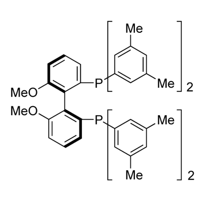 (S)-(-)-2,2'-Bis[di(3,5-xylyl)phosphino]-6,6'-dimethoxy-1,1'-biphenyl,min.97% Structure
