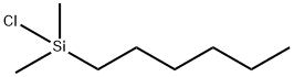 CHLORO(HEXYL)DIMETHYLSILANE 氯(己基)二甲基硅烷 結(jié)構(gòu)式