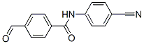 Benzamide, N-(4-cyanophenyl)-4-formyl- (9CI) Struktur