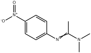 N,N-DiMethyl-N'-(4-nitrophenyl)-ethaniMidaMide Struktur