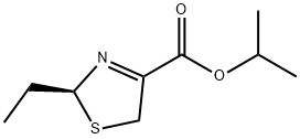 4-Thiazolecarboxylicacid,2-ethyl-2,5-dihydro-,1-methylethylester,(2S)-(9CI) Struktur