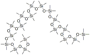 OCTATRIACONTAMETHYLOCTADECASILOXANE Struktur