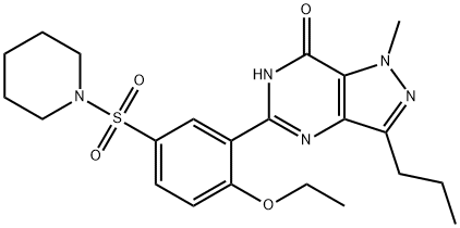 Norneosildenafil Struktur