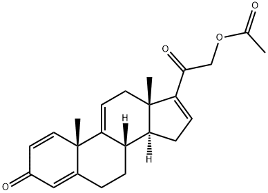 3,20-Dioxopregna-1,4,9(11),16-tetraen-21-yl acetate