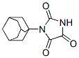 1-(1-ADAMANTYL)IMIDAZOLIDINE-2,4,5-TRIONE Struktur