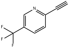 2-ethynyl-5-(trifluoroMethyl)pyridine Struktur