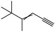 3-Hexen-1-yne, 4,5,5-trimethyl- (9CI) Struktur