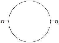 1,12-Cyclodocosanedione Structure