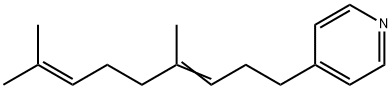 4-(4,8-DIMETHYL-3,7-NONADIENYL) PYRIDINE Struktur