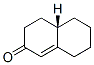 [S,(+)]-4,4a,5,6,7,8-Hexahydronaphthalene-2(3H)-one Struktur