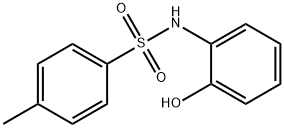 N-(2-hydroxyphenyl)-4-methyl-benzenesulfonamide Struktur