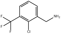 2-CHLORO-3-(TRIFLUOROMETHYL)BENZYLAMINE Struktur