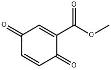2,5-Dioxobenzoic acid methyl ester Struktur