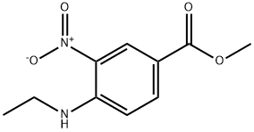 Methyl 4-(ethylaMino)-3-nitrobenzoate, 396652-42-9, 結(jié)構(gòu)式
