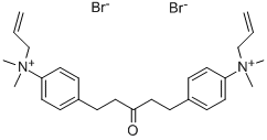 1,5-BIS(4-ALLYLDIMETHYL-AMMONIUMPHENYL)PENTAN-3-ONE DIBROMIDE|1,5-BIS(4-ALLYLDIMETHYL-AMMONIUMPHENYL)PENTAN-3-ONE DIBROMIDE