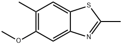Benzothiazole, 5-methoxy-2,6-dimethyl- (9CI) Struktur